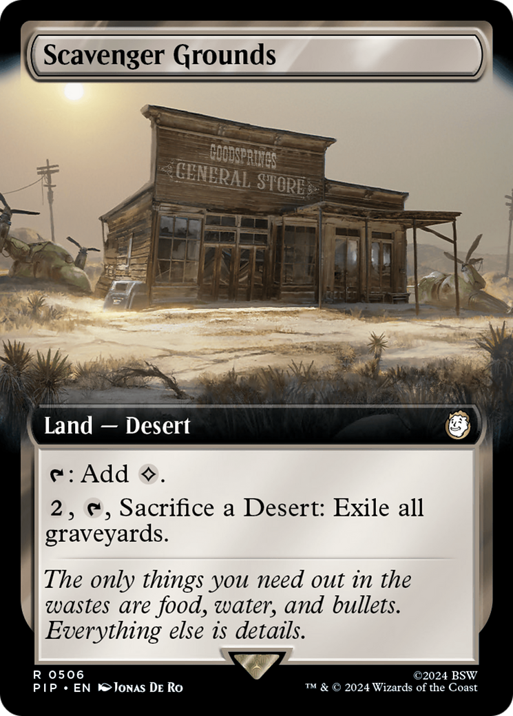 Scavenger Grounds (Extended Art) [Fallout] | Chromatic Games