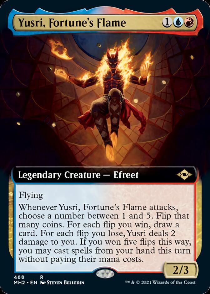 Yusri, Fortune's Flame (Extended Art) [Modern Horizons 2] | Chromatic Games