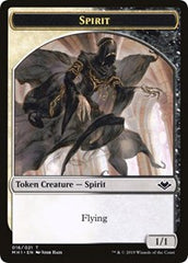 Spirit // Golem Double-Sided Token [Modern Horizons Tokens] | Chromatic Games