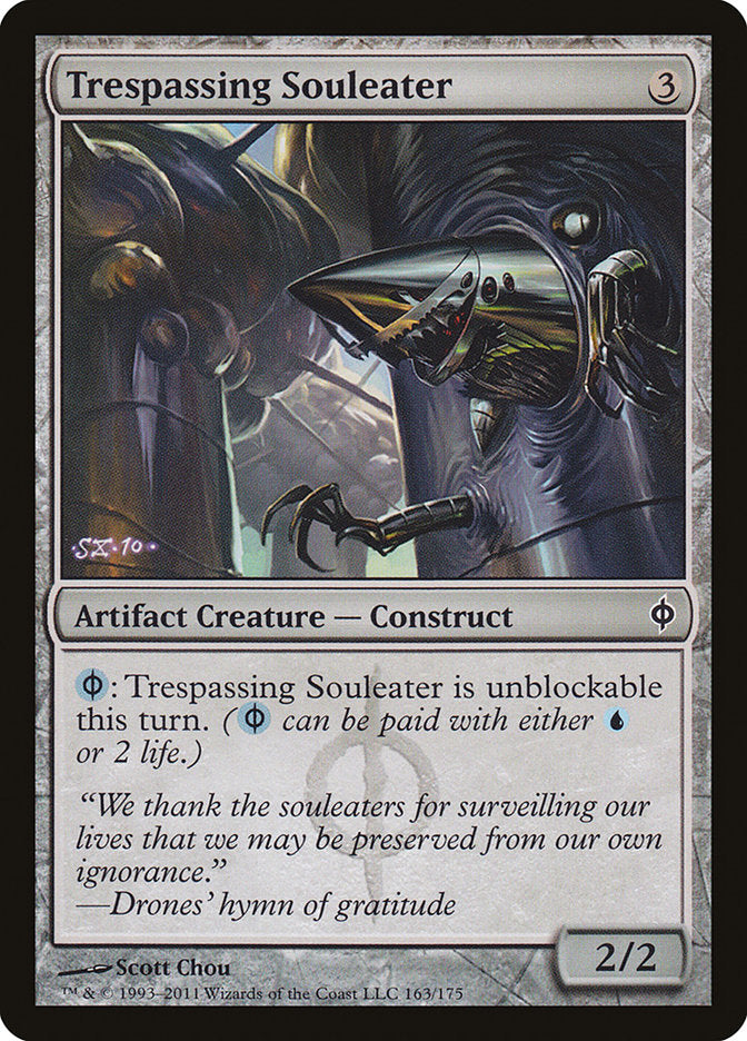 Trespassing Souleater 163/175 (New Phyrexia)  | Chromatic Games