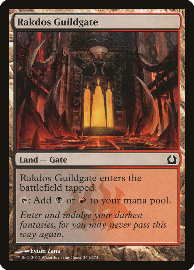 Rakdos Guildgate 244/274 (Return to Ravnica)  | Chromatic Games