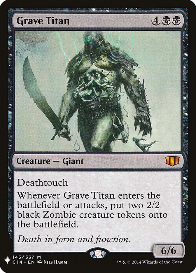 Grave Titan [Mystery Booster] | Chromatic Games