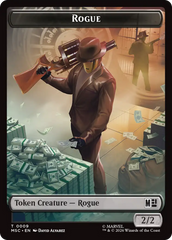 Copy // Rogue Double-Sided Token [Marvel Super Heroes Commander Tokens] | Chromatic Games