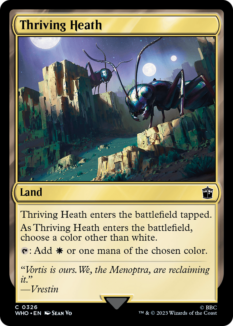 Thriving Heath [Doctor Who] | Chromatic Games