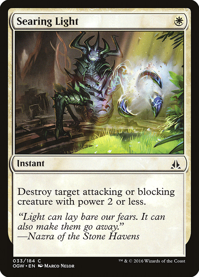 Searing Light 33/184 (Oath of the Gatewatch)  | Chromatic Games