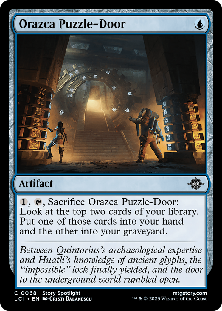 Orazca Puzzle-Door [The Lost Caverns of Ixalan] | Chromatic Games