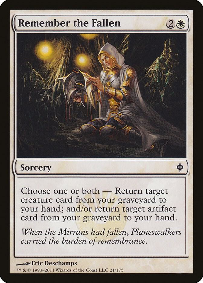 Remember the Fallen 21/175 (New Phyrexia)  | Chromatic Games