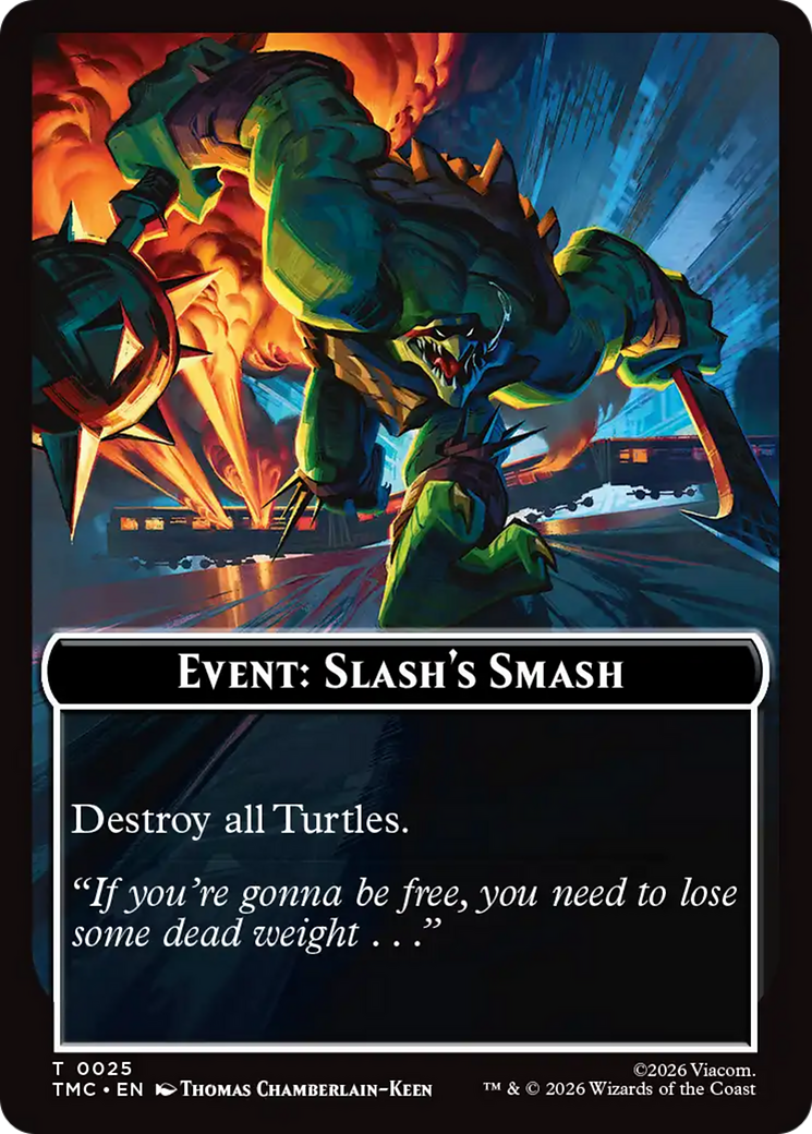 Event: Slash's Smash [Teenage Mutant Ninja Turtles Commander Tokens] | Chromatic Games