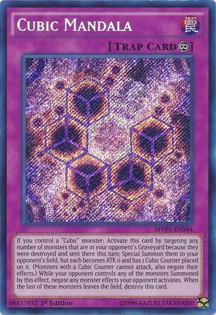Cubic Mandala [MVP1-ENS44] Secret Rare | Chromatic Games