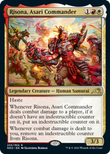 Risona, Asari Commander [Kamigawa: Neon Dynasty] | Chromatic Games