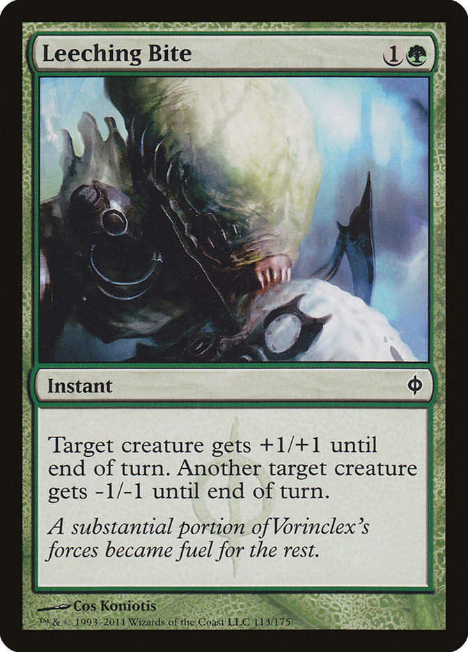 Leeching Bite 113/175 (New Phyrexia)  | Chromatic Games