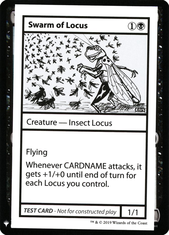 Swarm of Locus [Mystery Booster Playtest Cards] | Chromatic Games