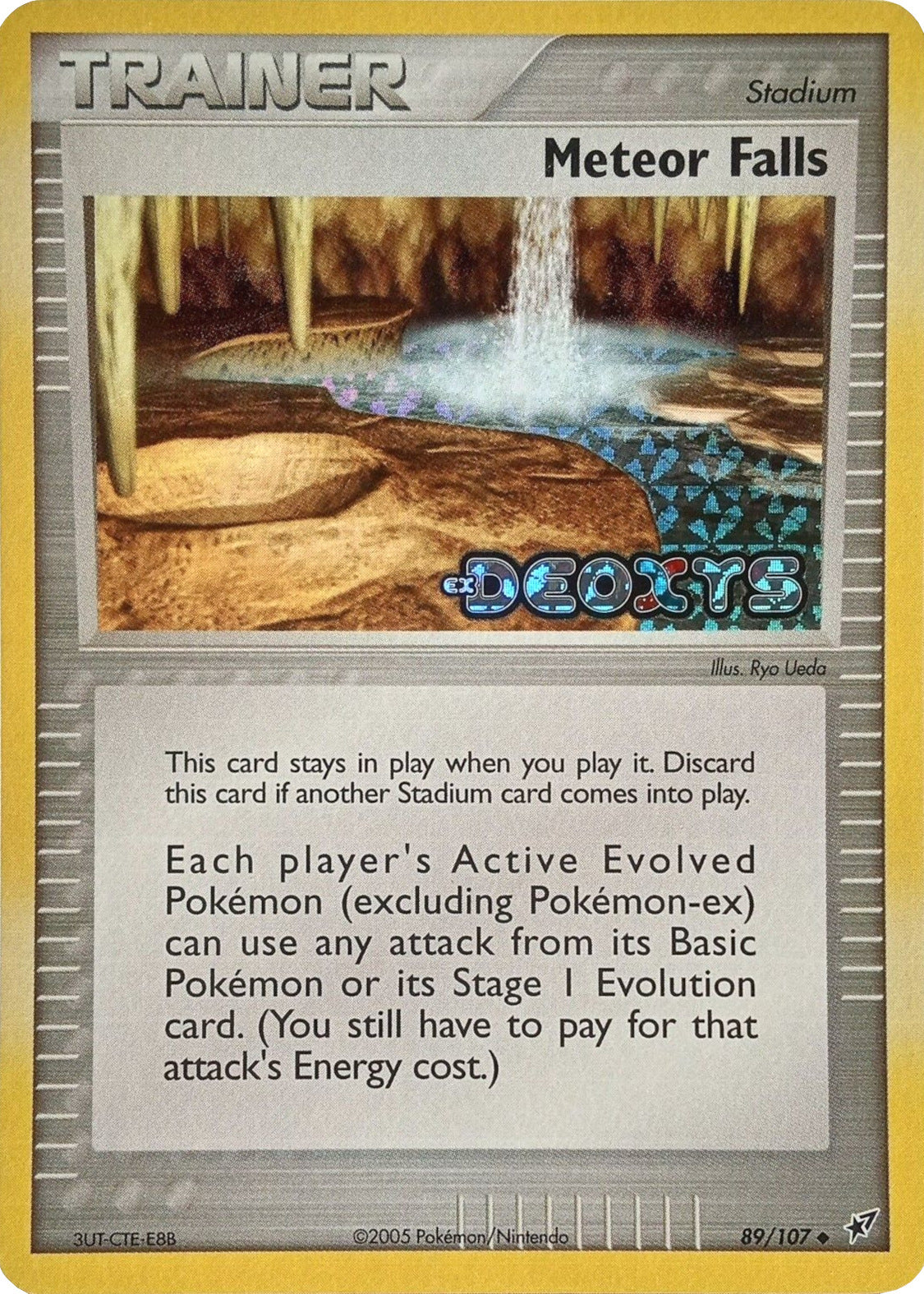 Meteor Falls (89/107) (Stamped) [EX: Deoxys] | Chromatic Games