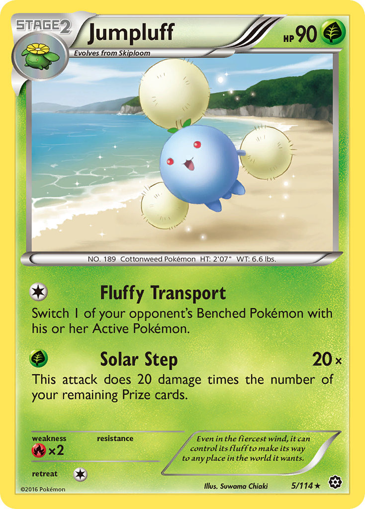 Jumpluff (5/114) [XY: Steam Siege] | Chromatic Games