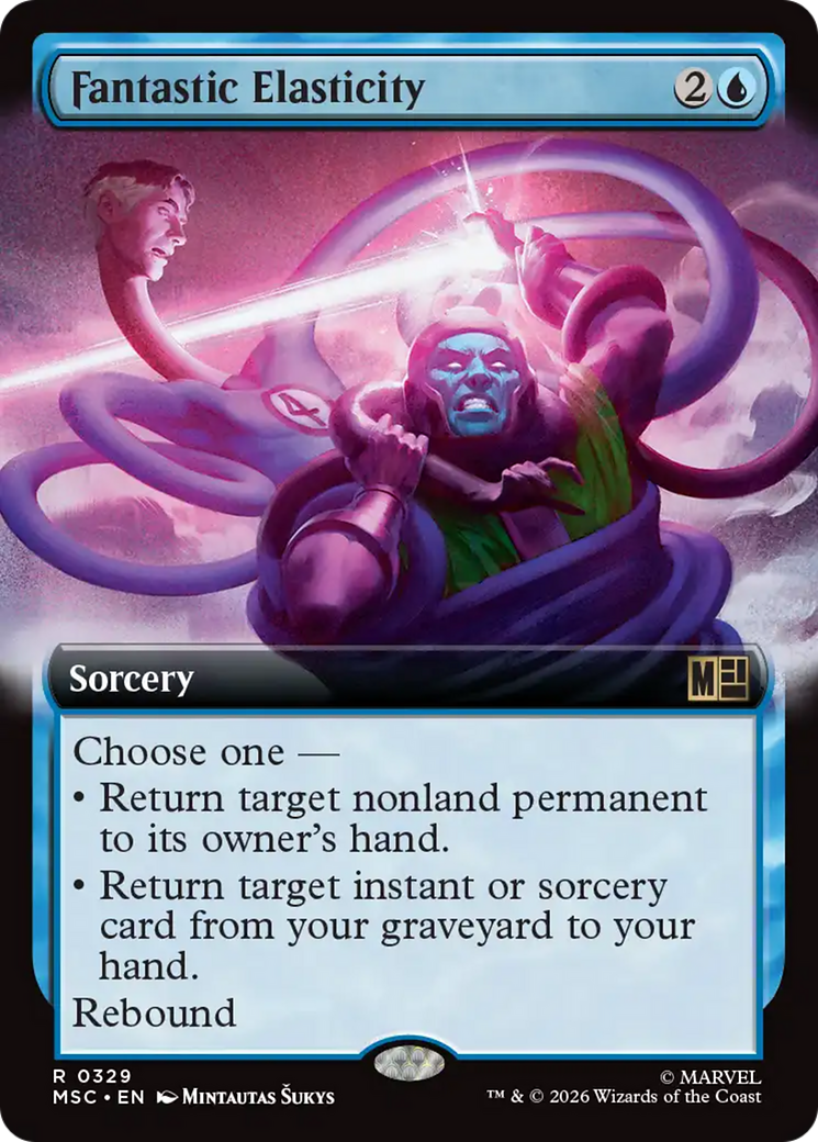 Fantastic Elasticity (Extended Art) [Marvel Super Heroes Commander] | Chromatic Games