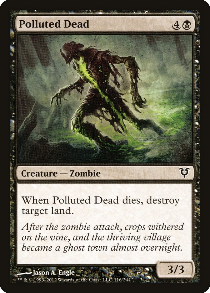 Polluted Dead 116/244 (Avacyn Restored)  | Chromatic Games