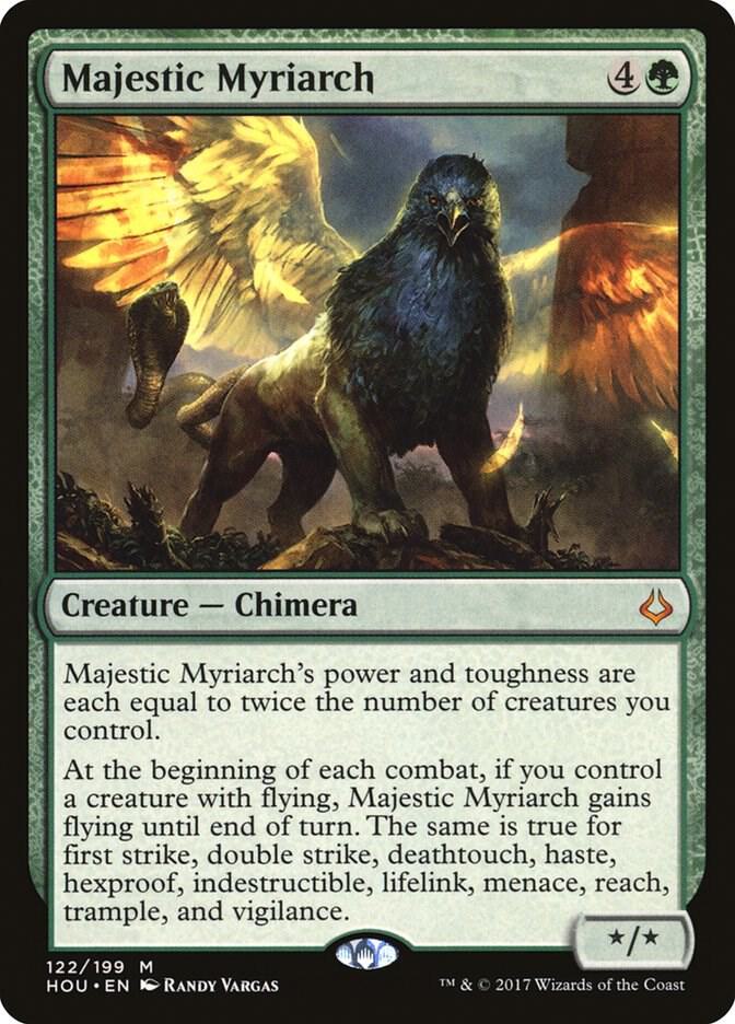 Majestic Myriarch 122/199 (Hour of Devastation)  - Foil | Chromatic Games