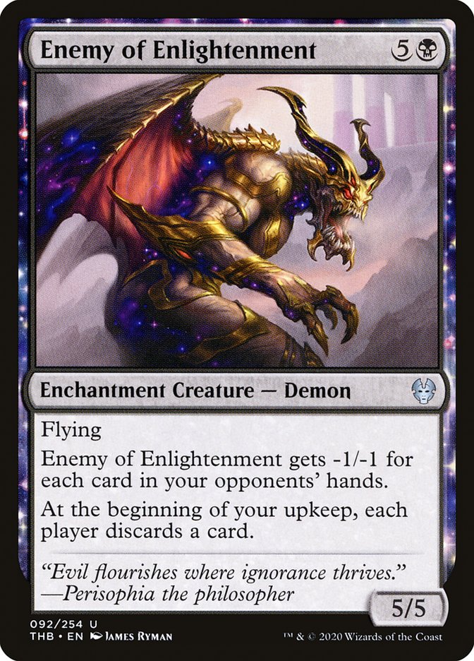 Enemy of Enlightenment 92/254 (Theros Beyond Death)  | Chromatic Games