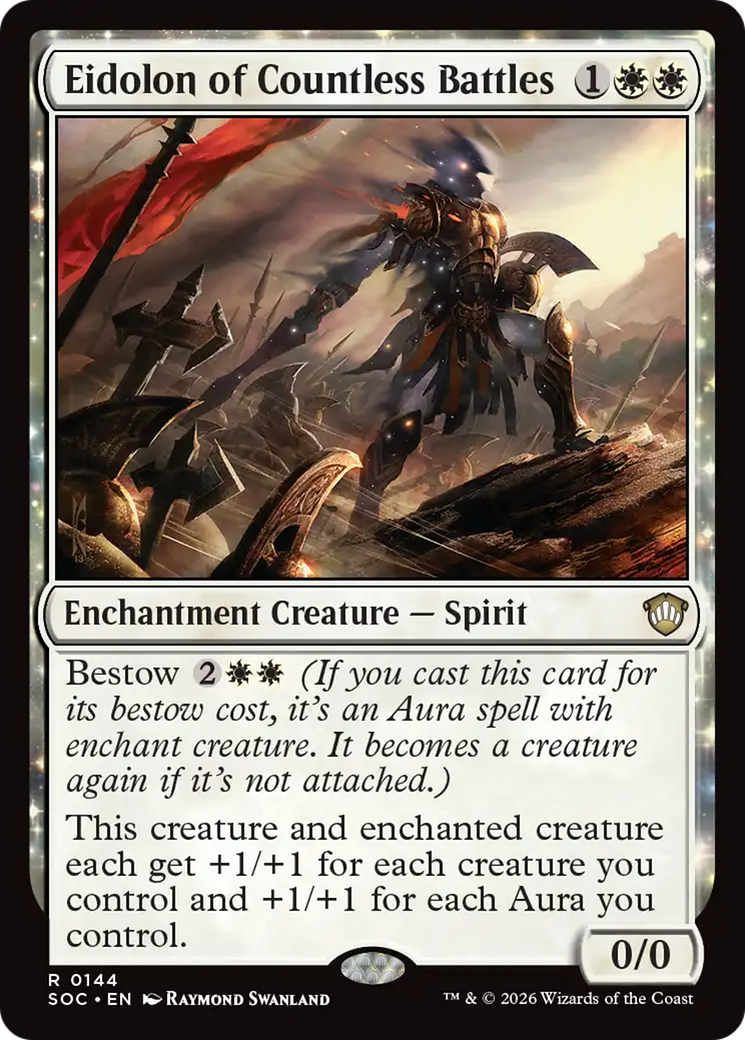 Eidolon of Countless Battles [Secrets of Strixhaven Commander] | Chromatic Games