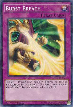 Burst Breath [BP03-EN193] Shatterfoil Rare | Chromatic Games