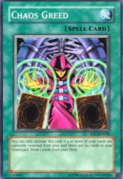 Chaos Greed [IOC-EN038] Common | Chromatic Games