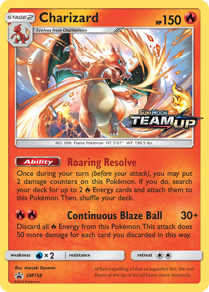 Charizard (SM158) [Sun & Moon: Black Star Promos] | Chromatic Games