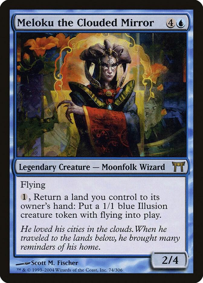 Meloku the Clouded Mirror 74/306 (Champions of Kamigawa)  | Chromatic Games