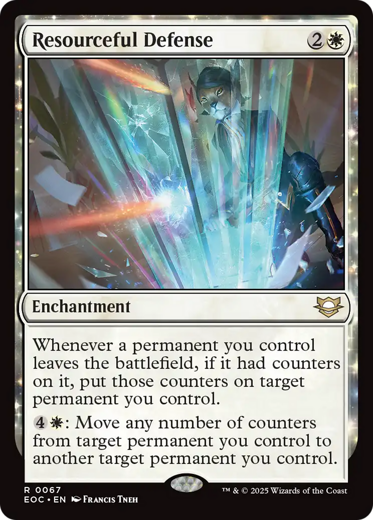 Resourceful Defense [Edge of Eternities Commander] | Chromatic Games