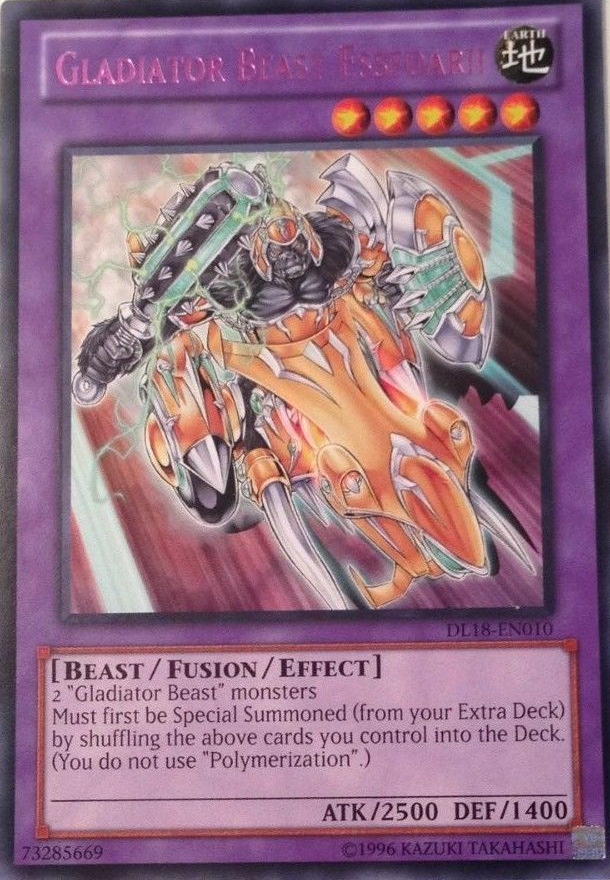 Gladiator Beast Essedarii (Purple) [DL18-EN010] Rare | Chromatic Games