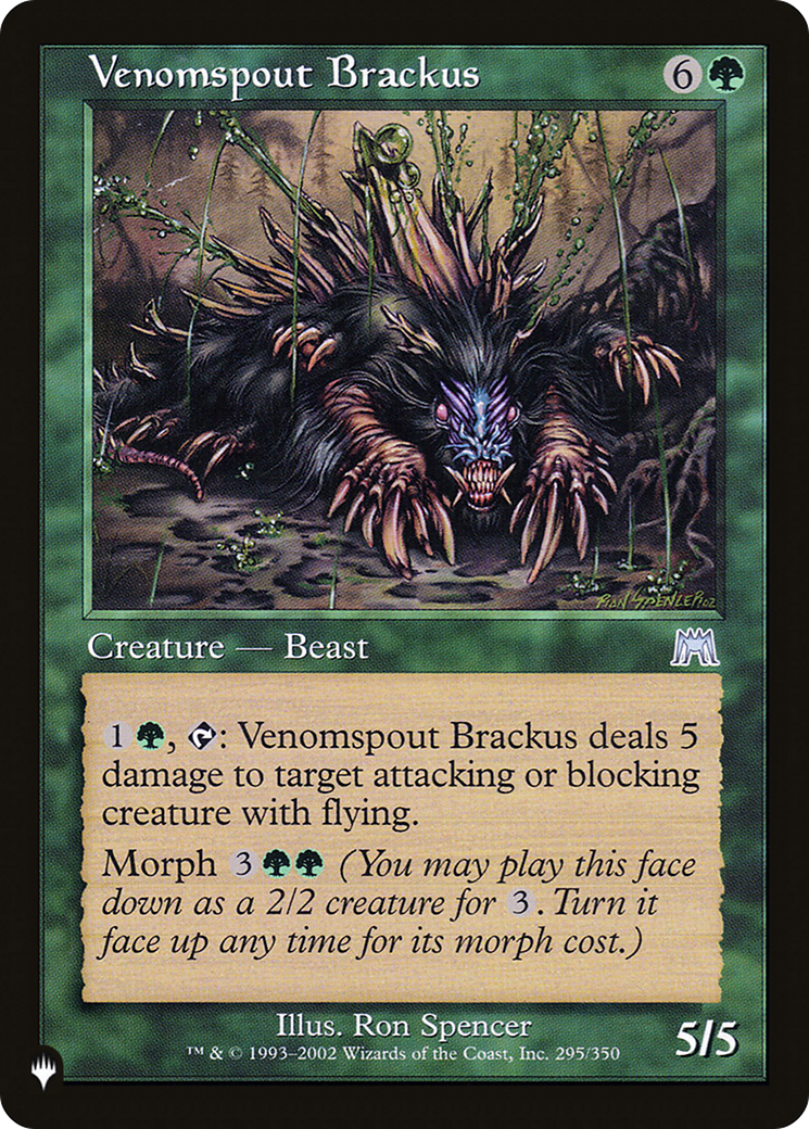 Venomspout Brackus [The List] | Chromatic Games