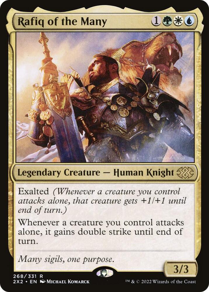 Rafiq of the Many 268/331 (Double Masters 2022)  | Chromatic Games