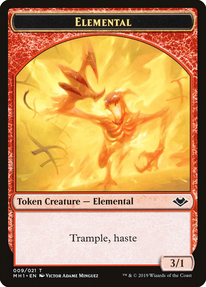 Elemental Token (009/021) [Modern Horizons Tokens] | Chromatic Games