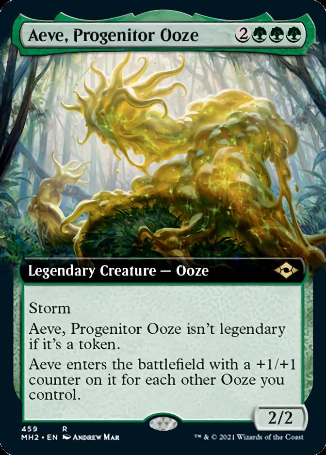 Aeve, Progenitor Ooze (Extended Art) [Modern Horizons 2] | Chromatic Games