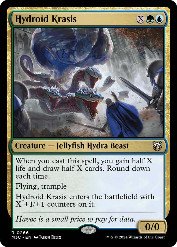 Hydroid Krasis (Ripple Foil) [Modern Horizons 3 Commander] | Chromatic Games