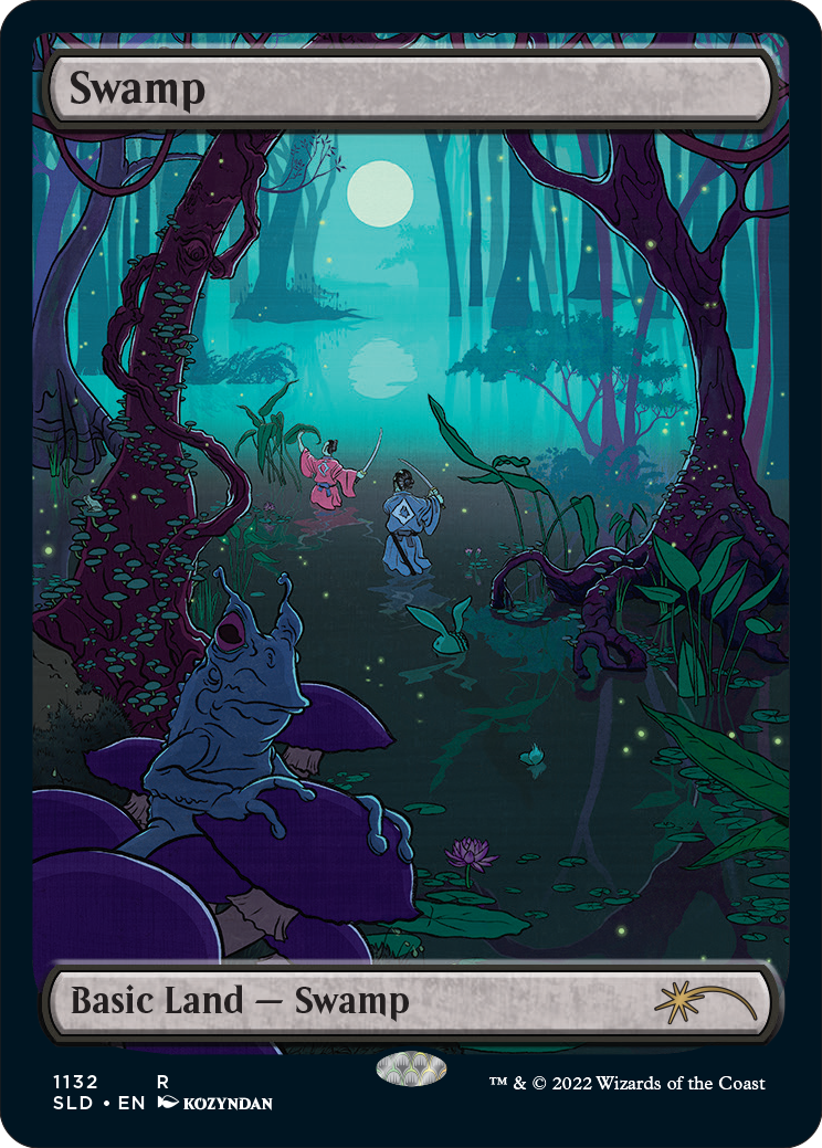 Swamp (1132) (Full-Art) [Secret Lair Drop Series] | Chromatic Games