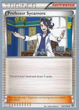 Professor Sycamore (122/146) (Plasma Power - Haruto Kobayashi) [World Championships 2014] | Chromatic Games