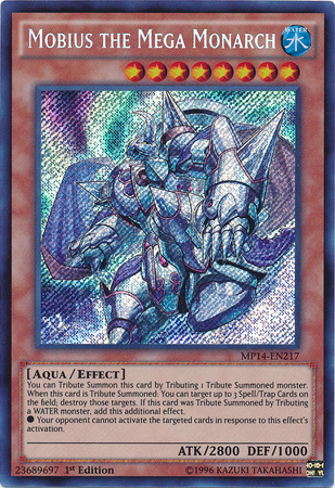 Mobius the Mega Monarch [MP14-EN217] Secret Rare | Chromatic Games