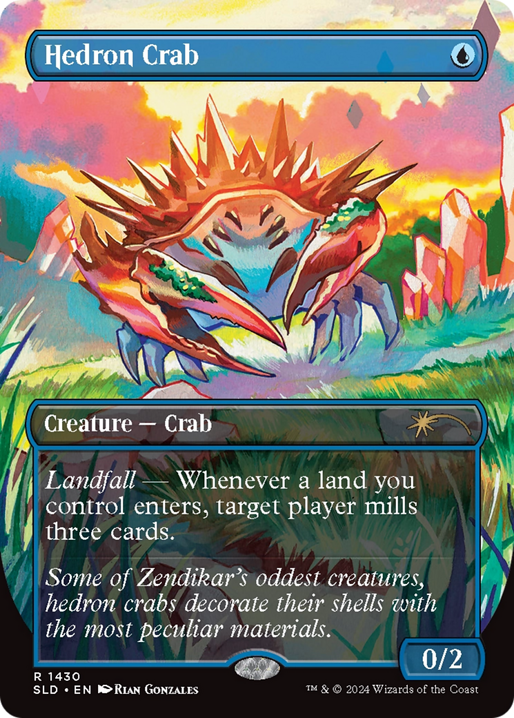 Hedron Crab (Rainbow Foil) [Secret Lair Drop Series] | Chromatic Games