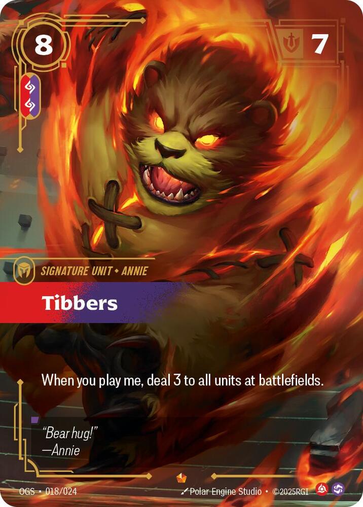 Tibbers 18/24 (Origins: Proving Grounds)  | Chromatic Games