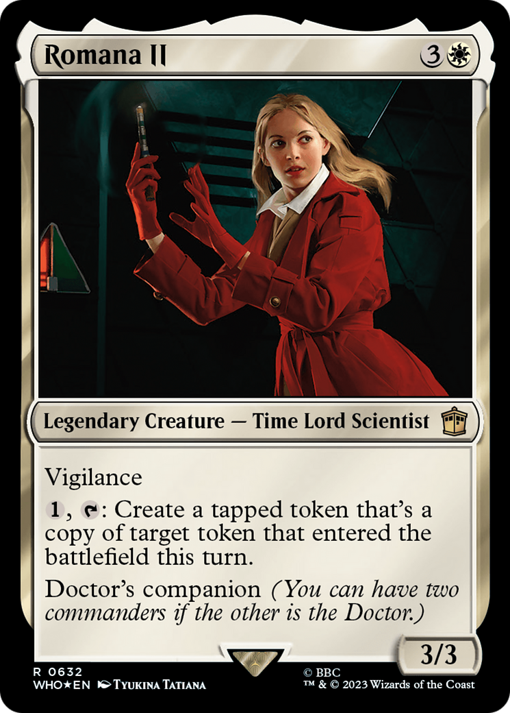 Romana II (Surge Foil) [Doctor Who] | Chromatic Games