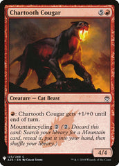 Chartooth Cougar [Mystery Booster] | Chromatic Games