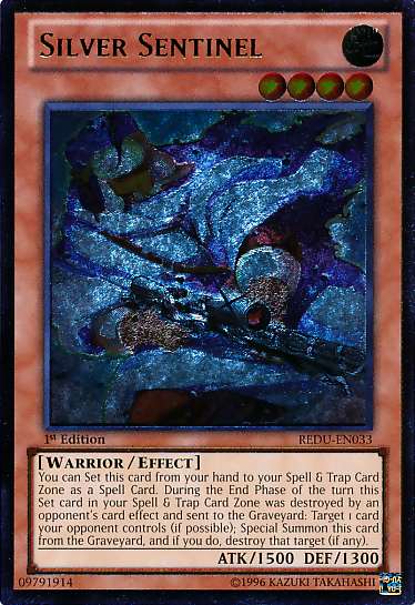 Silver Sentinel [REDU-EN033] Ultimate Rare | Chromatic Games
