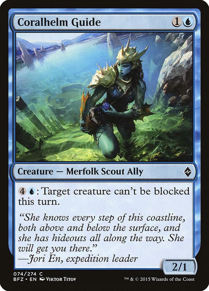 Coralhelm Guide 74/274 (Battle for Zendikar)  | Chromatic Games