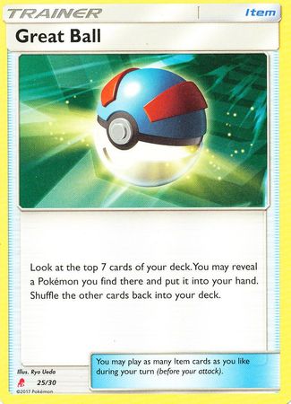 Great Ball (25/30) [Sun & Moon: Trainer Kit - Lycanroc] | Chromatic Games