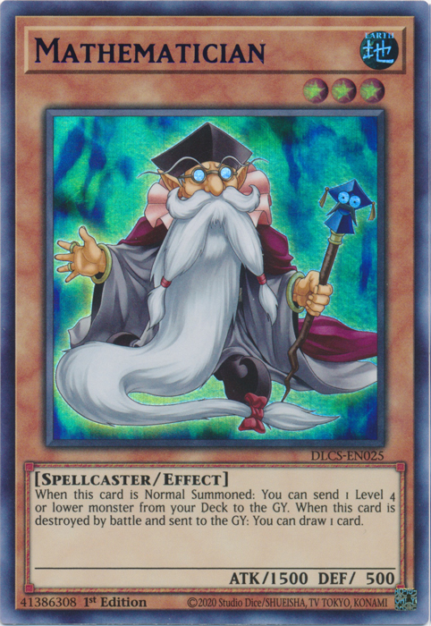 Mathematician (Purple) [DLCS-EN025] Ultra Rare | Chromatic Games
