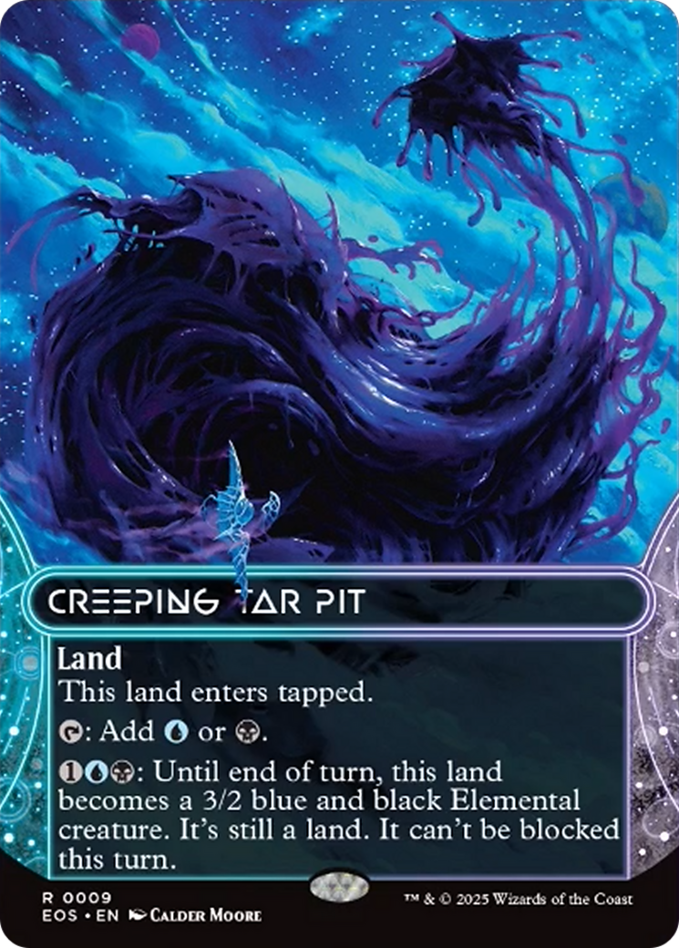 Creeping Tar Pit (0009) (Bordelress) [Edge of Eternities: Stellar Sights] | Chromatic Games
