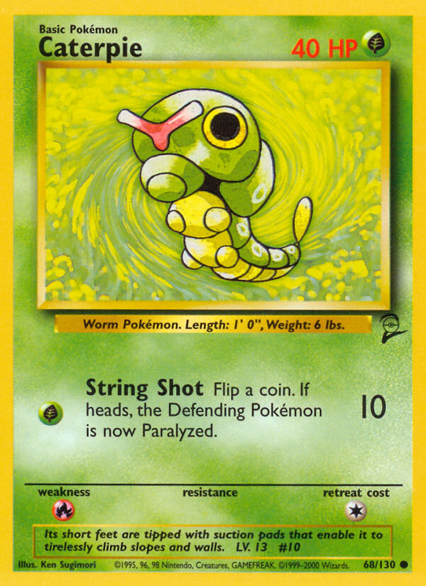 Caterpie (68/130) [Base Set 2] | Chromatic Games