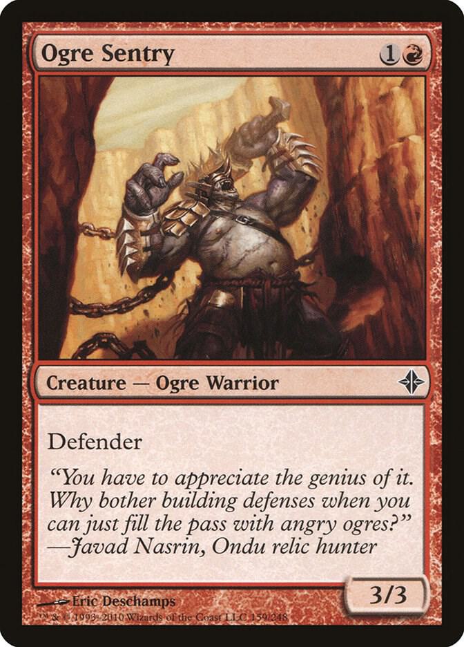 Ogre Sentry 159/248 (Rise of the Eldrazi)  | Chromatic Games