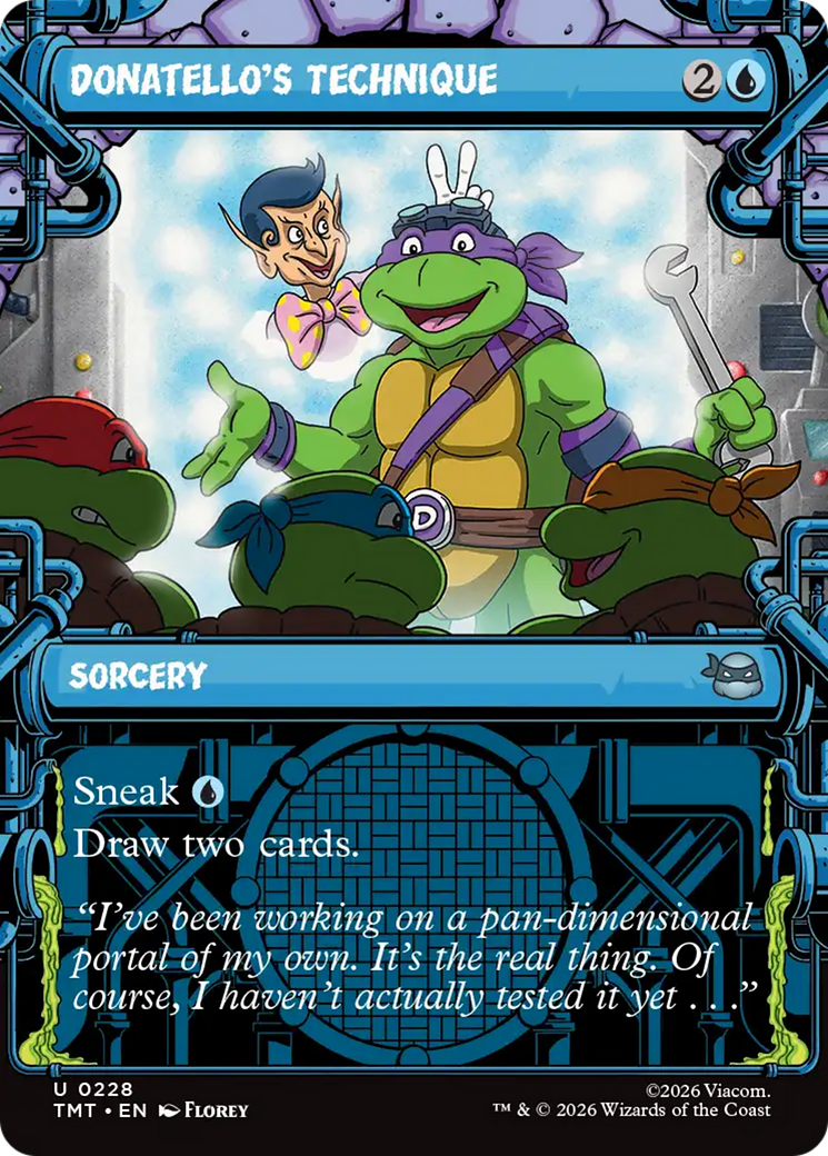 Donatello's Technique (Showcase) [Teenage Mutant Ninja Turtles] | Chromatic Games