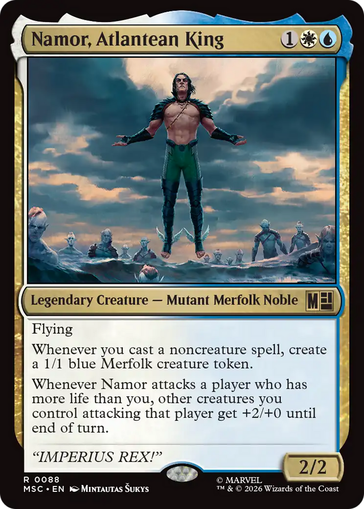 Namor, Atlantean King [Marvel Super Heroes Commander] | Chromatic Games